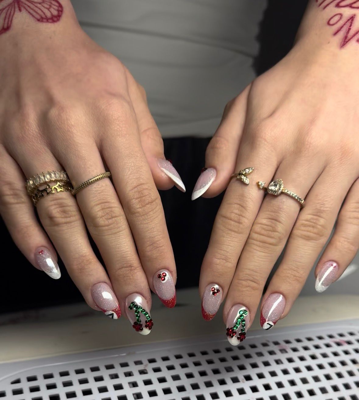 Crystal Glamour nail design 3